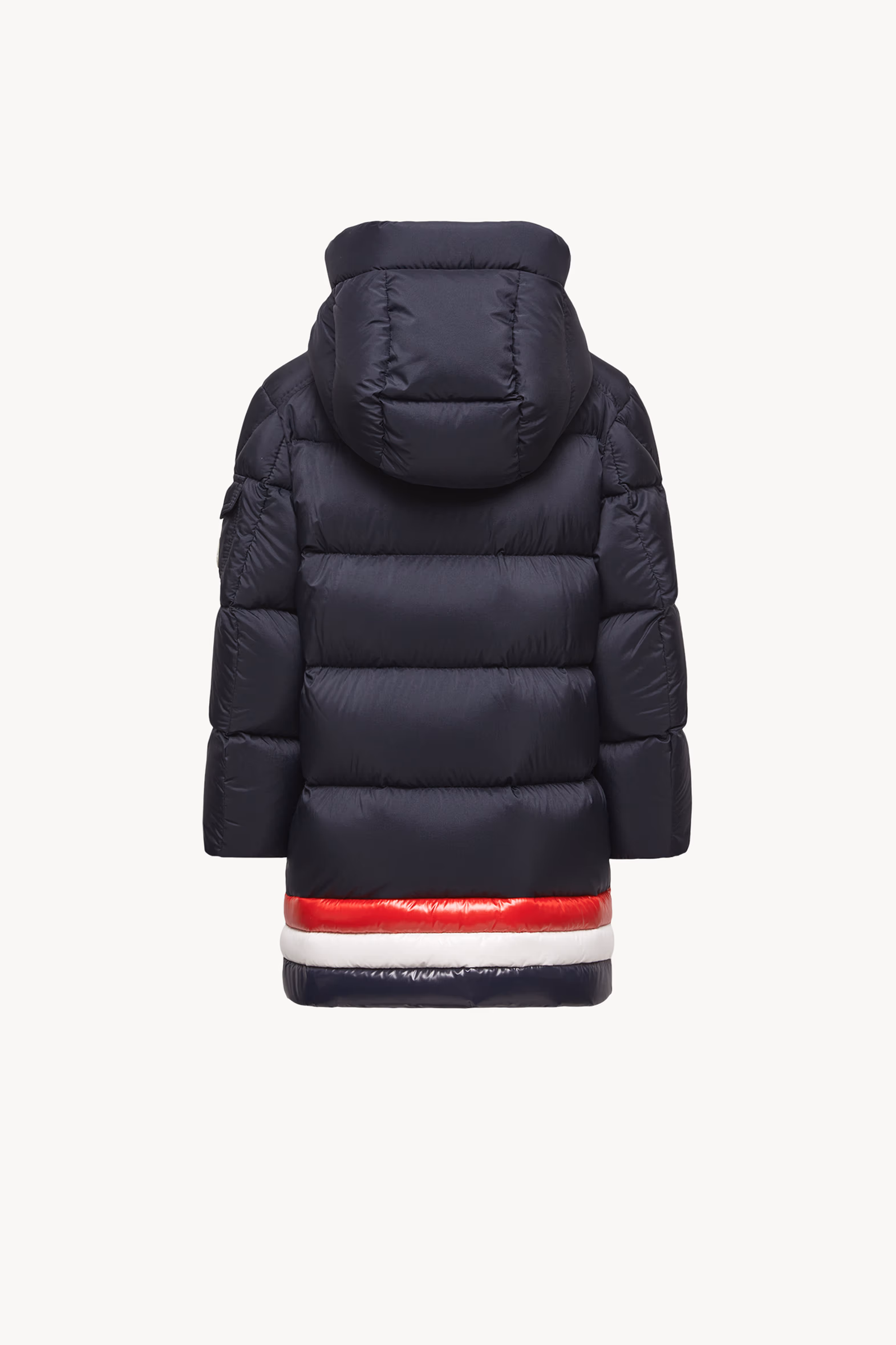 Marat Hooded Down Jacket Boy Night Blue Moncler 4